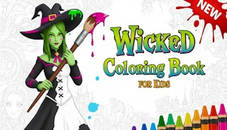 Wicked Coloring Book for Kids